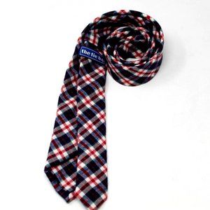 The Tie Bar Mens Necktie Plaid 2.5" COTTON